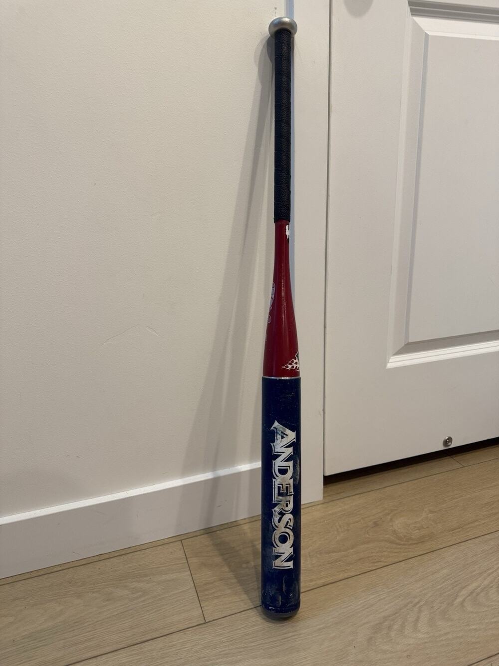 Anderson Rocketech Fastpitch Softball Bat 33” 24 Oz Limited Edition Red Blue